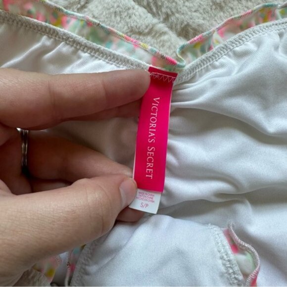 Victoria's Secret | "Confetti" The Ruffle Cheeky Bikini Bottoms | Size Small - Picture 7 of 11